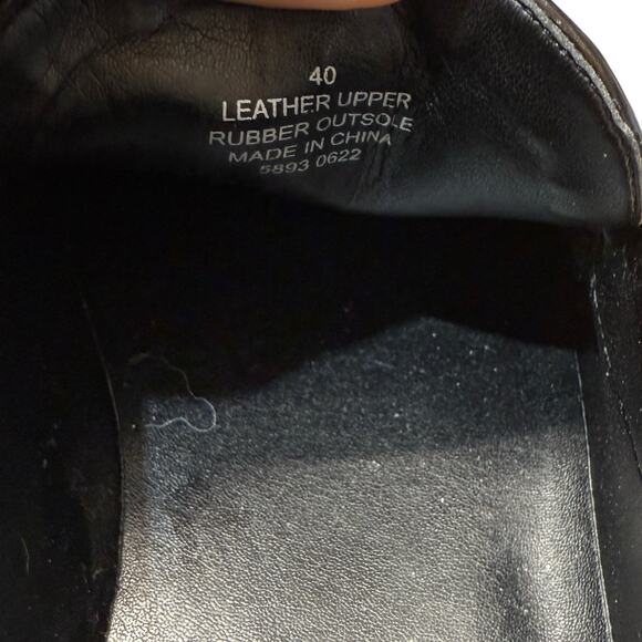 New Kurt Geiger London Women's Black Patent Leather Sequin Zebra Print Loafers - Picture 8 of 10